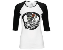 Cargar imagen en el visor de la galería, BLUSA SUAVECITA BASEBALL OG - NEGRA