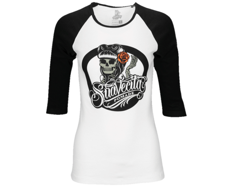 BLUSA SUAVECITA BASEBALL OG - NEGRA