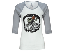 Cargar imagen en el visor de la galería, BLUSA SUAVECITA BASEBALL OG - GRIS