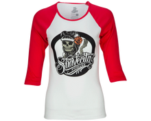 Cargar imagen en el visor de la galería, BLUSA SUAVECITA BASEBALL OG - ROJA